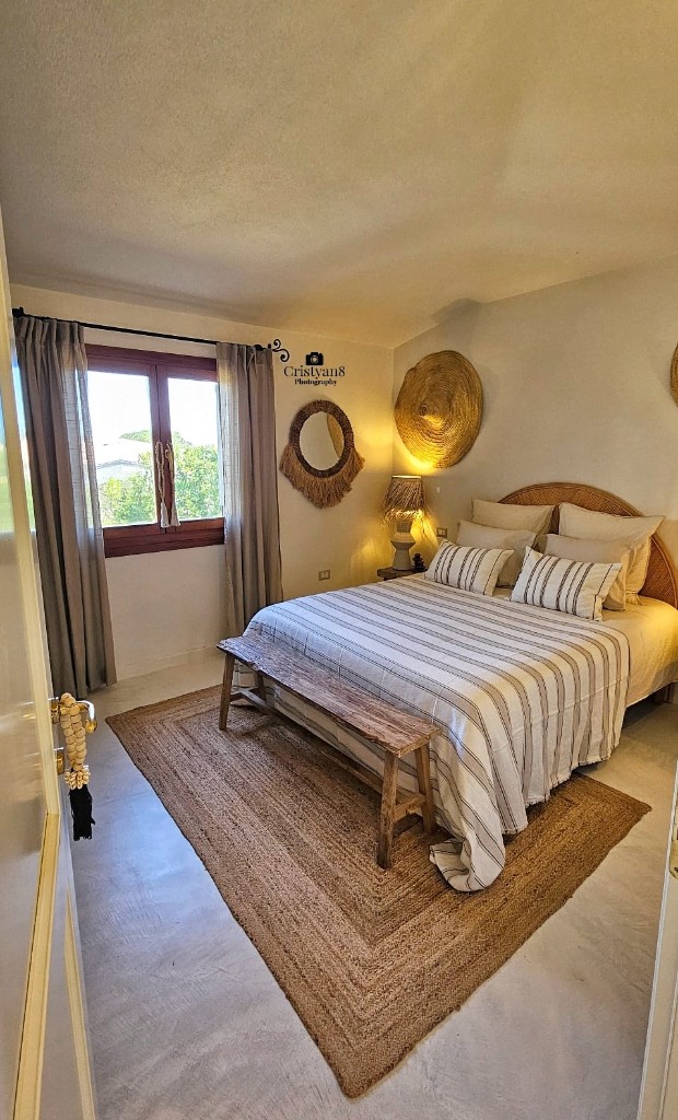 Chambre double de la villa